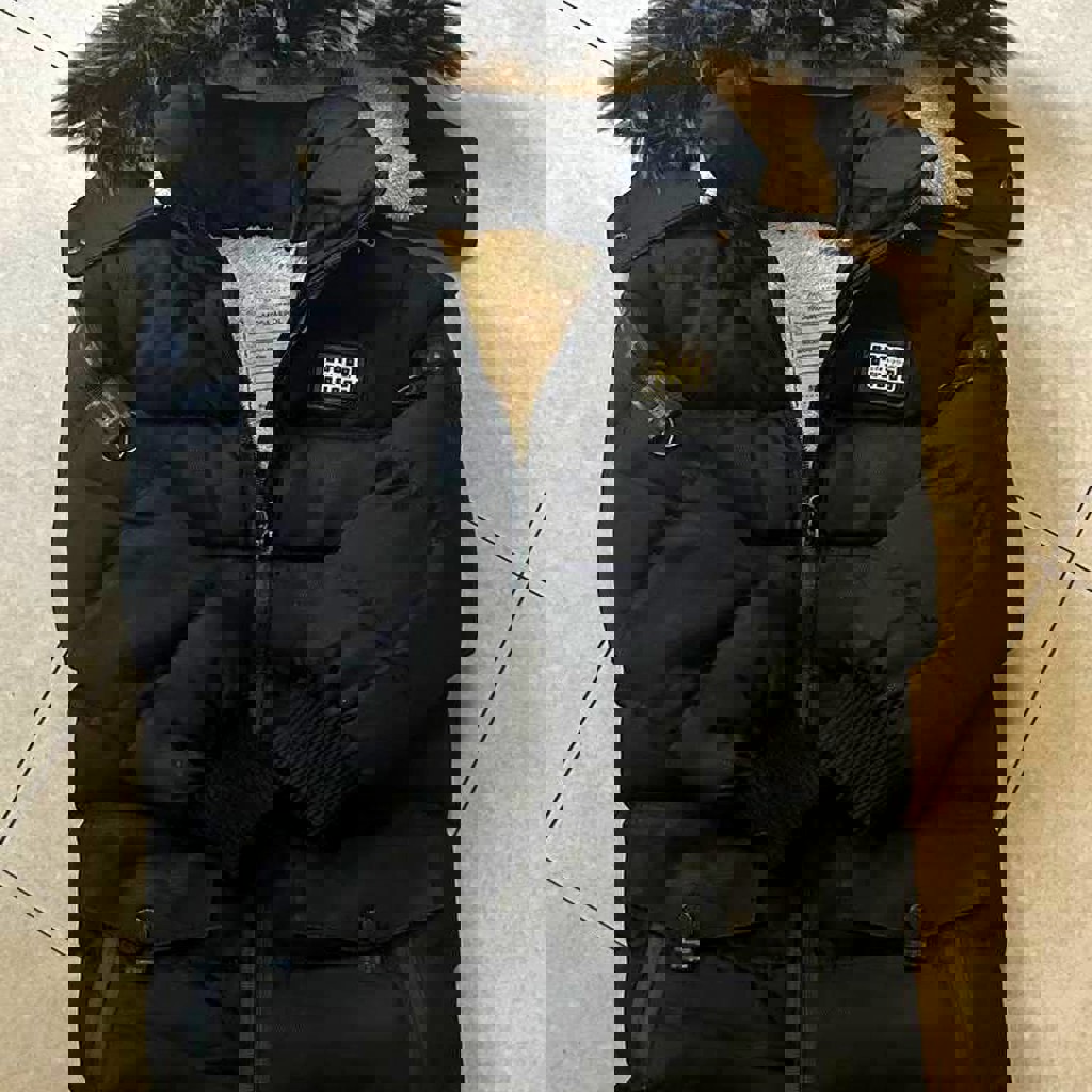 Куртка Парка зимняя черная