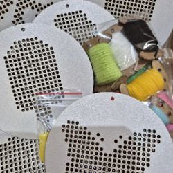 Набор для вышивания крестиком детский - фото 3