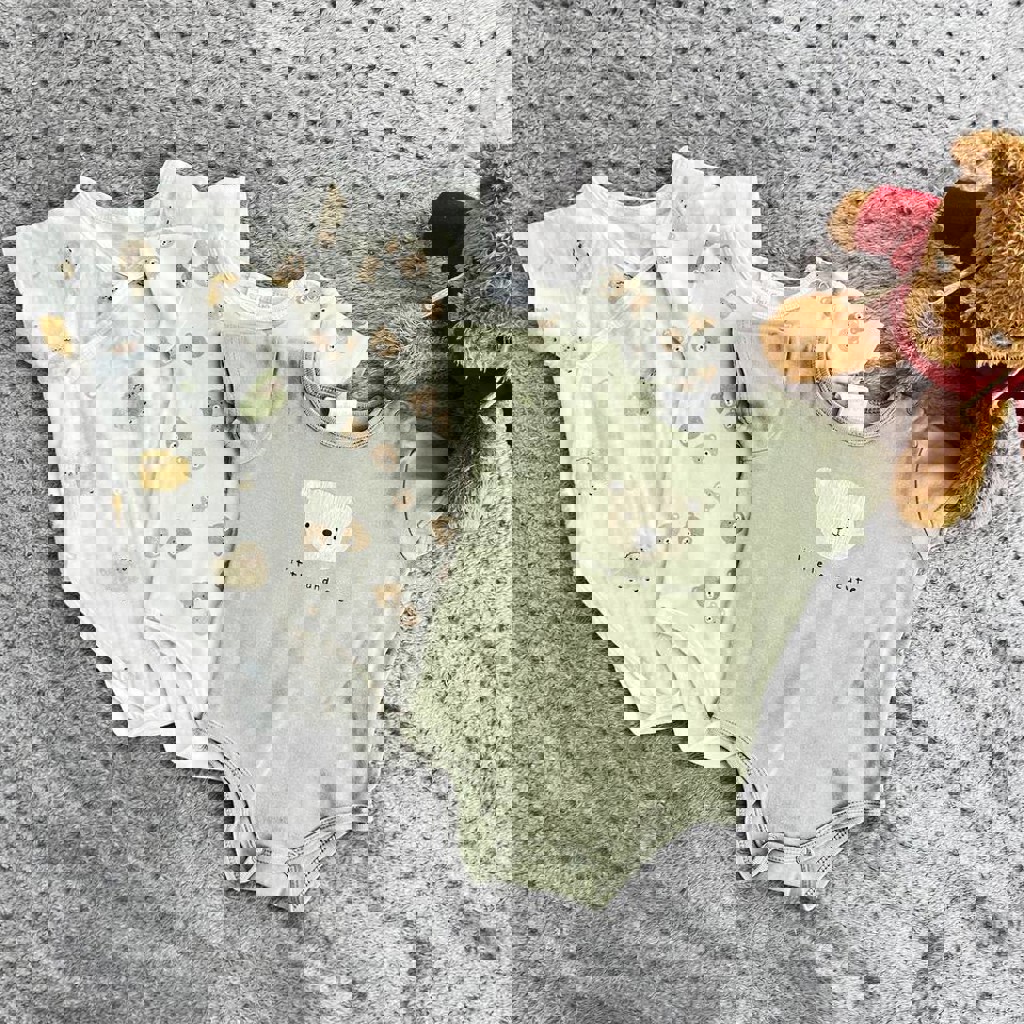 Боди с коротким рукавом