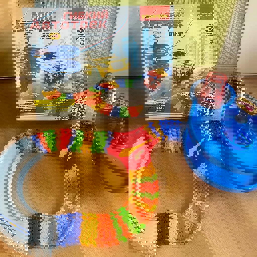 Автотрек с машинкой