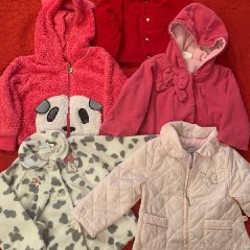 Розовое платье с бантиком - фото 1