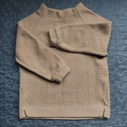 Флиска голубая на молнии - фото 4