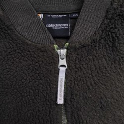 Флиска голубая на молнии - фото 9