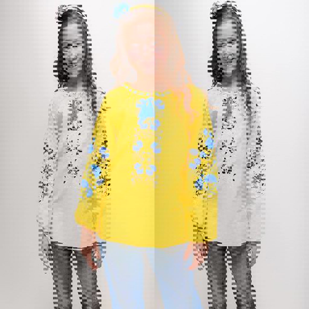 Вышиванка на девочку