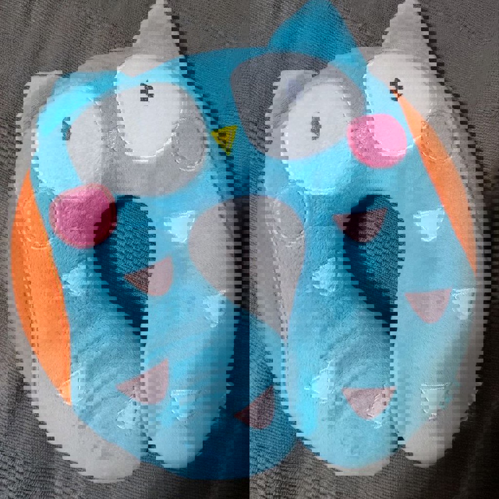 Дорожная подушка детская совушка