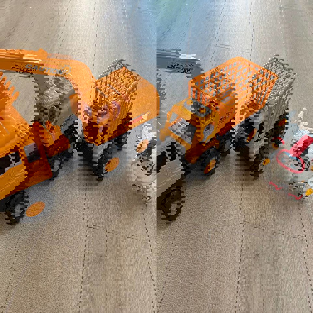 Дорога с машинкой