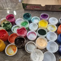 Гуашь 20 цветов - фото 3